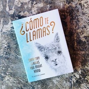 Illustrated Llama Book Fun Animal Lover Gift Idea